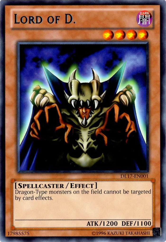 Lord of D. (Blue) [DL17-EN001] Rare | Good Games Adelaide SA