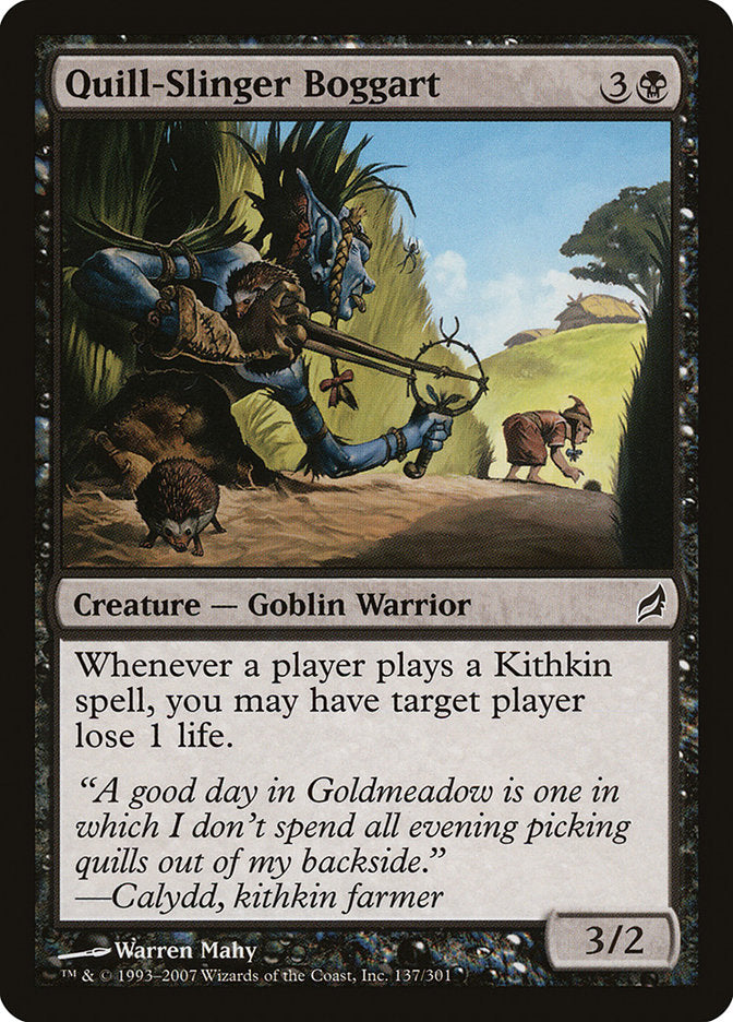 Quill-Slinger Boggart 137 (Lorwyn)  - Foil | Good Games Adelaide SA