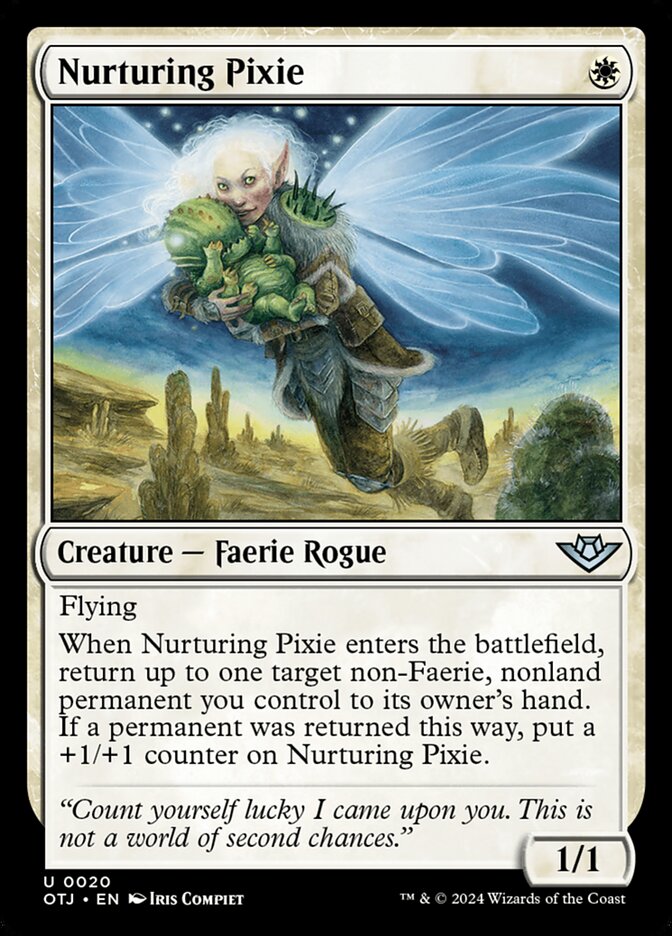 Nurturing Pixie 20 (Outlaws of Thunder Junction)  | Good Games Adelaide SA