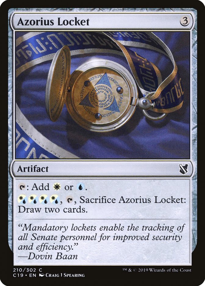 Azorius Locket [Commander 2019] | Good Games Adelaide SA