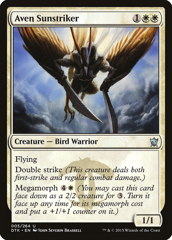 Aven Sunstriker 5 (Dragons of Tarkir)  - Foil | Good Games Adelaide SA