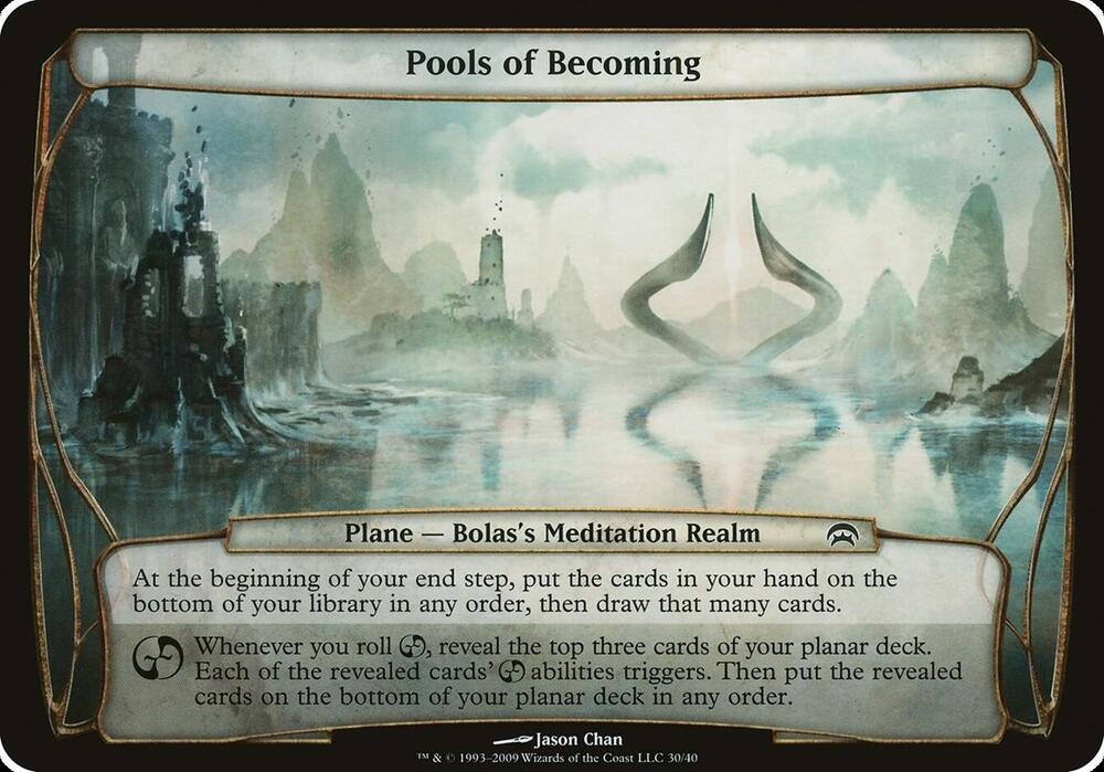 Pools of Becoming Planechase  (Oversize Cards)  | Good Games Adelaide SA