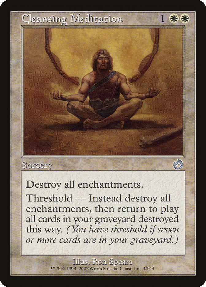 Cleansing Meditation 3 (Torment)  - Foil | Good Games Adelaide SA
