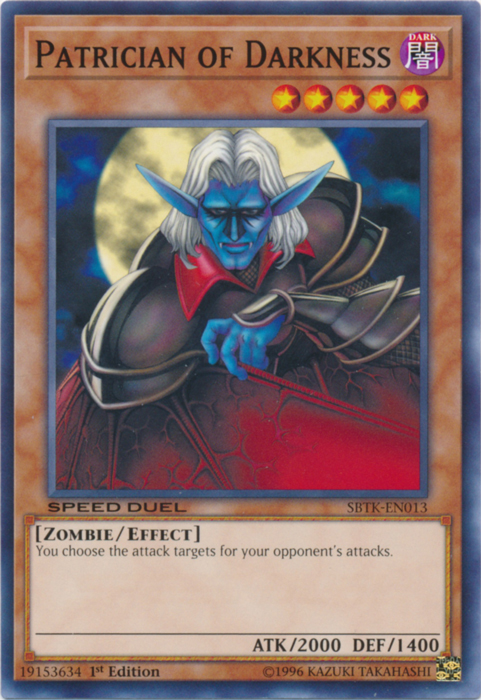 Patrician of Darkness [SBTK-EN013] Common | Good Games Adelaide SA
