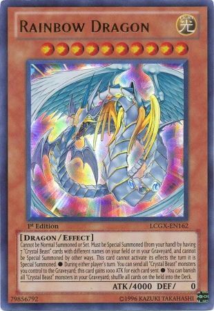 Rainbow Dragon [LCGX-EN162] Ultra Rare | Good Games Adelaide SA