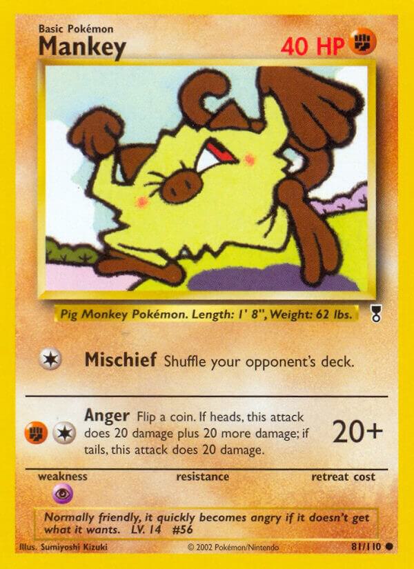 Mankey 081/110 (Legendary Collection)  | Good Games Adelaide SA