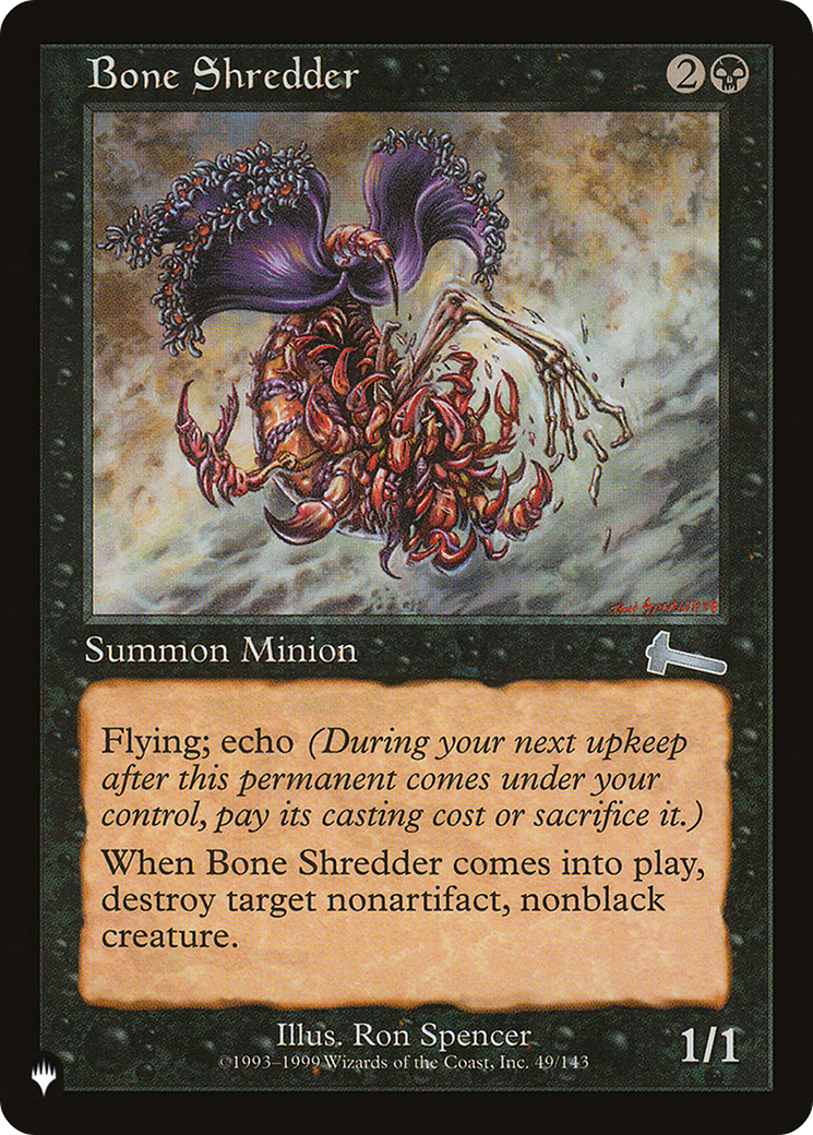 Bone Shredder [The List Reprints] | Good Games Adelaide SA