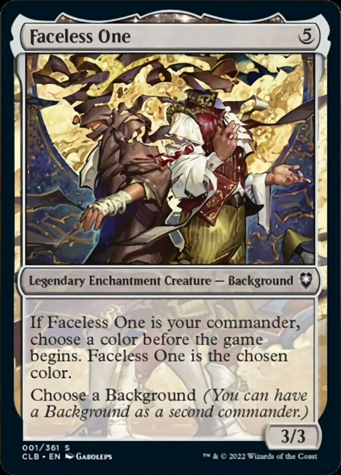 Faceless One [Commander Legends: Battle for Baldur's Gate] | Good Games Adelaide SA