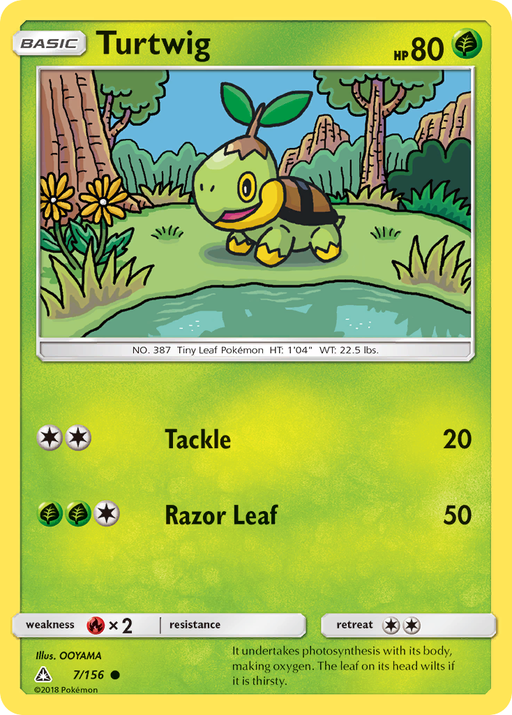 Turtwig (7/156) [Sun & Moon: Ultra Prism] | Good Games Adelaide SA