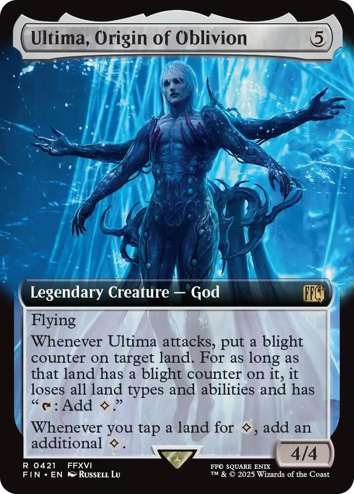 Ultima Origin of Oblivion Extended Art 421 (FINAL FANTASY)  - Extended Art Foil | Good Games Adelaide SA