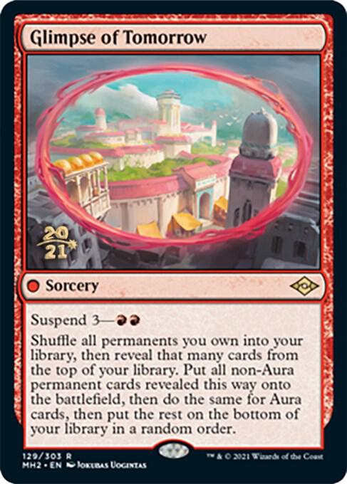 Glimpse of Tomorrow 129 (Prerelease Cards)  - Foil | Good Games Adelaide SA