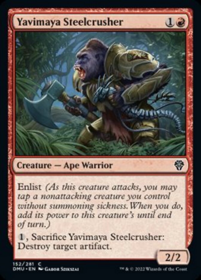 Yavimaya Steelcrusher [Dominaria United] | Good Games Adelaide SA