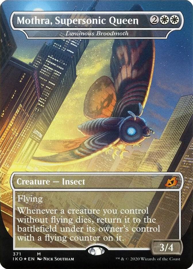 Mothra Supersonic Queen Luminous Broodmoth 371 (Ikoria: Lair of Behemoths)  | Good Games Adelaide SA
