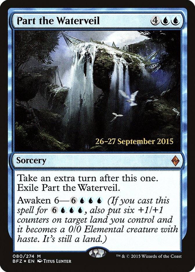 Part the Waterveil [Battle for Zendikar Promos] | Good Games Adelaide SA
