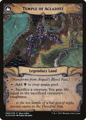 Arguel's Blood Fast // Temple of Aclazotz (Buy-A-Box) [Ixalan Treasure Chest] | Good Games Adelaide SA