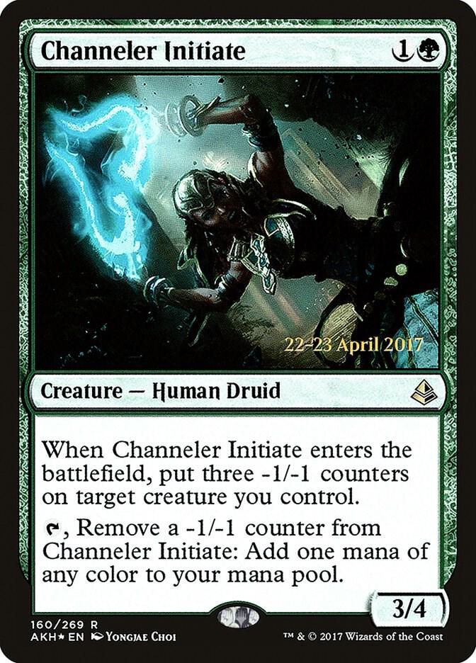 Channeler Initiate 160 (Prerelease Cards)  - Foil | Good Games Adelaide SA