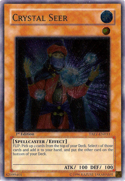 Crystal Seer [TAEV-EN031] Ultimate Rare | Good Games Adelaide SA