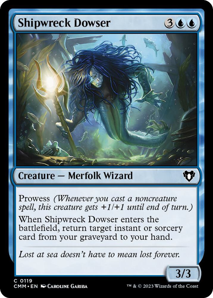 Shipwreck Dowser 119 (Commander Masters)  - Foil | Good Games Adelaide SA