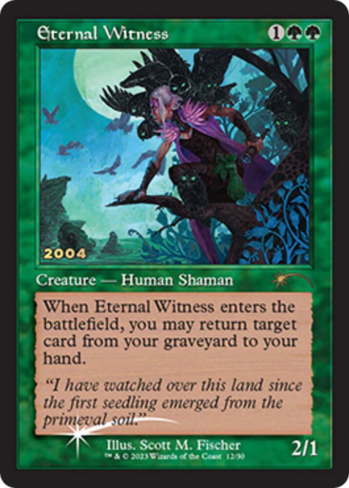 Eternal Witness 12 (30th Anniversary Promos)  - Foil | Good Games Adelaide SA