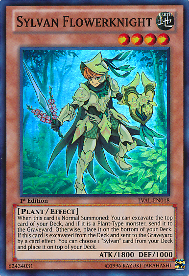 Sylvan Flowerknight [LVAL-EN018] Super Rare | Good Games Adelaide SA