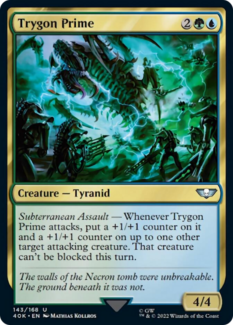 Trygon Prime (Surge Foil) [Universes Beyond: Warhammer 40,000] | Good Games Adelaide SA