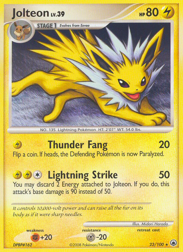 Jolteon (23/100) [Diamond & Pearl: Majestic Dawn] | Good Games Adelaide SA