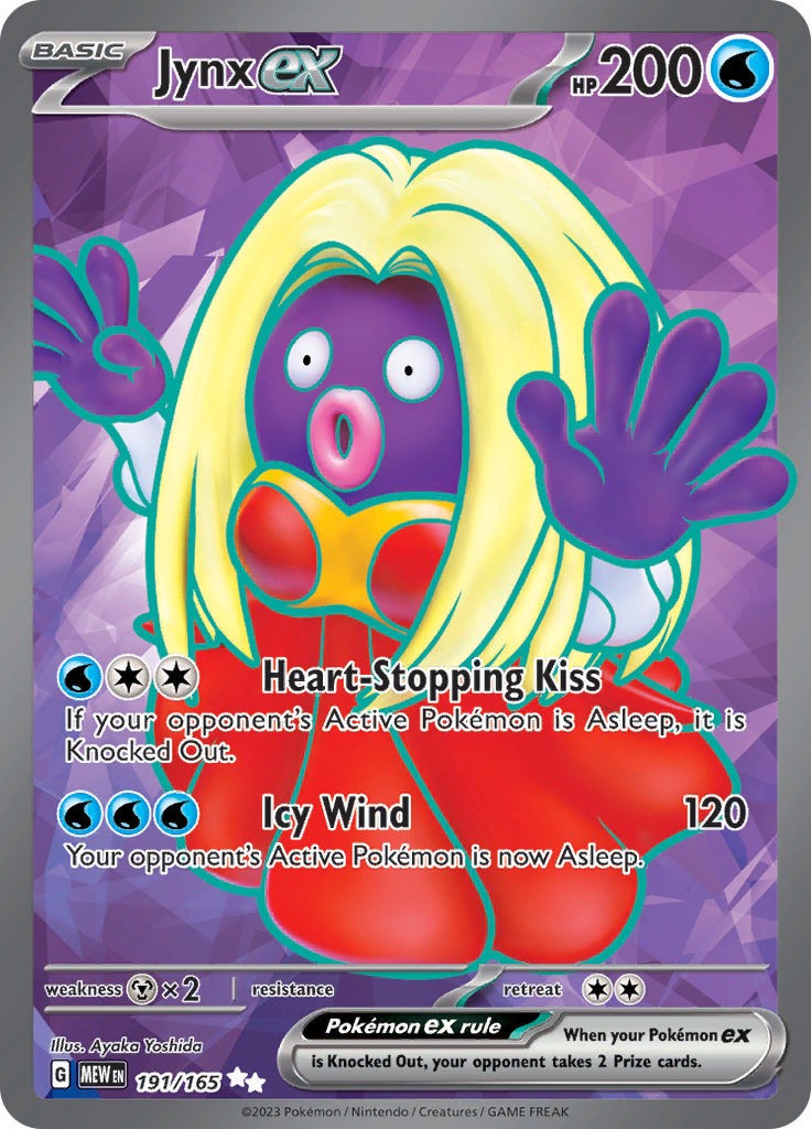Jynx ex (191/165) [Scarlet & Violet: 151] | Good Games Adelaide SA