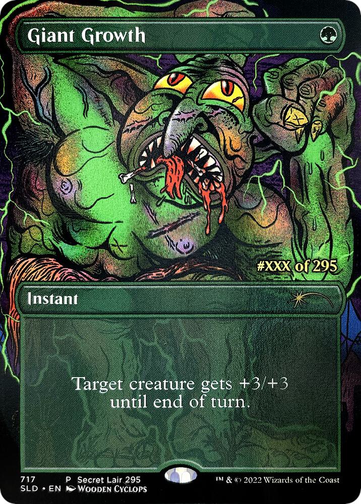 Giant Growth Serial Numbered 717 (Secret Lair Drop Series)  | Good Games Adelaide SA