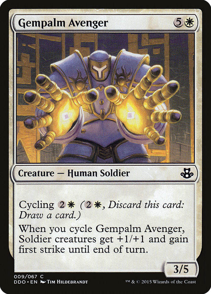 Gempalm Avenger 9 (Duel Decks: Elspeth vs. Kiora)  | Good Games Adelaide SA
