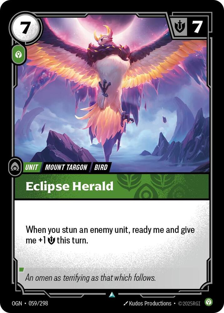 Eclipse Herald 059/298 (Origins)  | Good Games Adelaide SA
