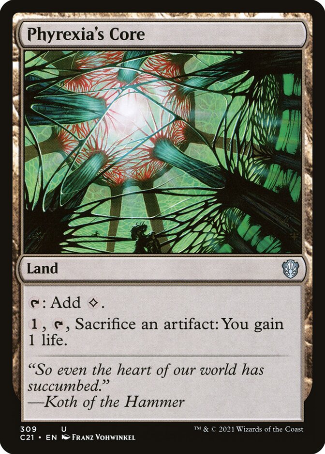 Phyrexia's Core 309 (Commander 2021)  | Good Games Adelaide SA