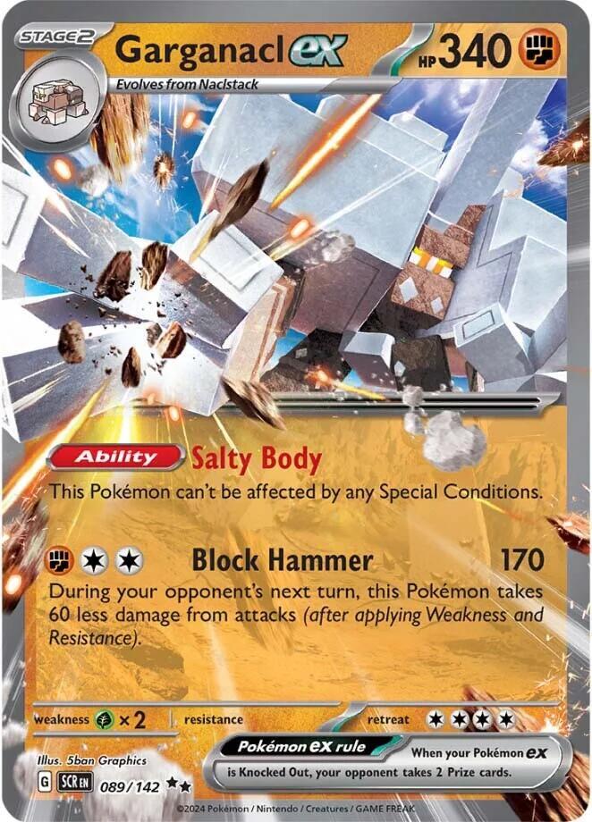 Garganacl ex 089/142 (SV07: Stellar Crown)  - Holofoil | Good Games Adelaide SA