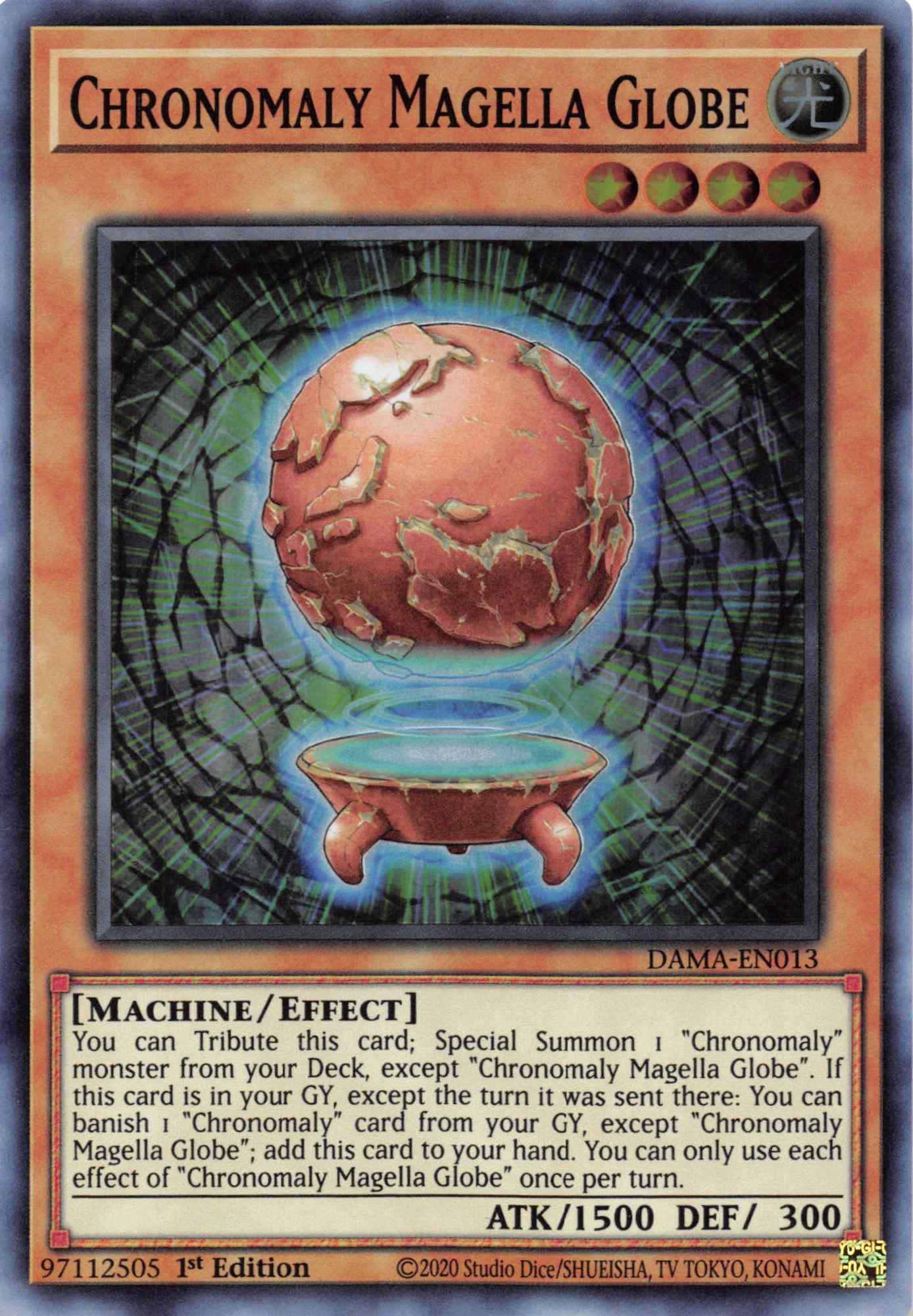 Chronomaly Magella Globe [DAMA-EN013] Super Rare | Good Games Adelaide SA