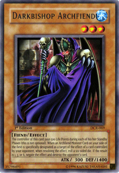 Darkbishop Archfiend [DCR-069] Rare | Good Games Adelaide SA