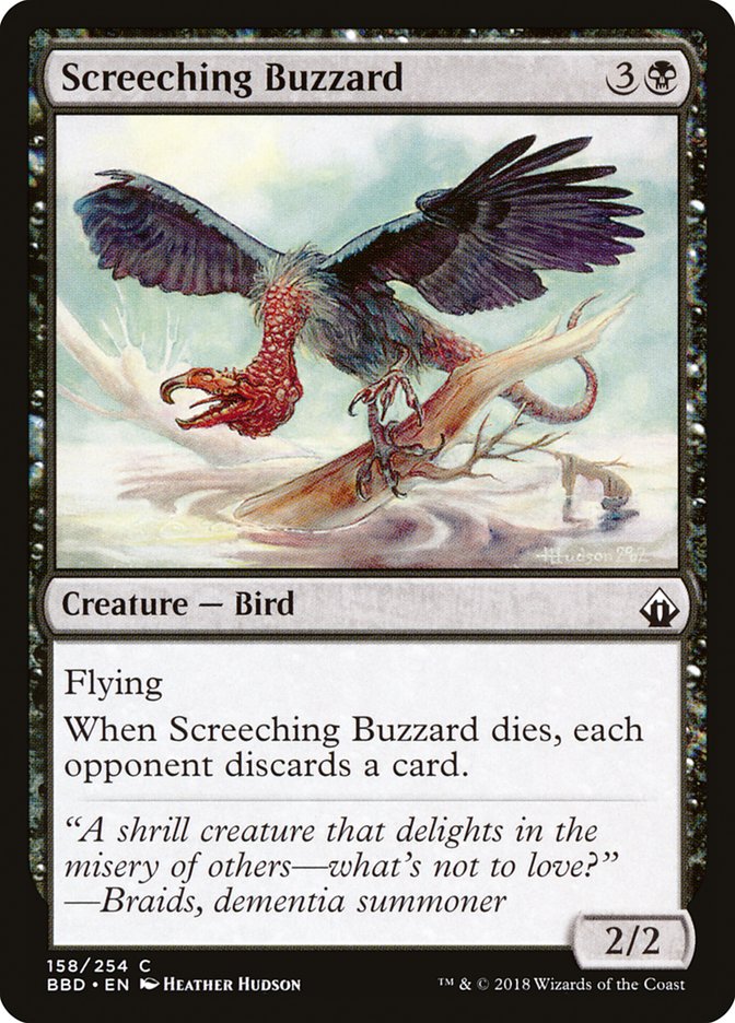 Screeching Buzzard [Battlebond] | Good Games Adelaide SA
