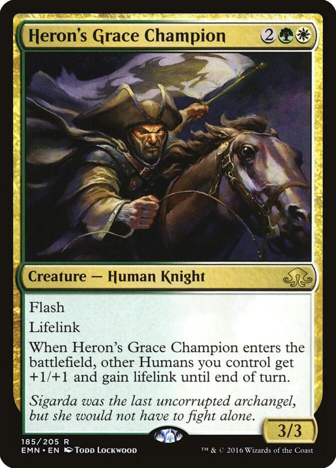 Heron's Grace Champion 185 (Eldritch Moon)  - Foil | Good Games Adelaide SA
