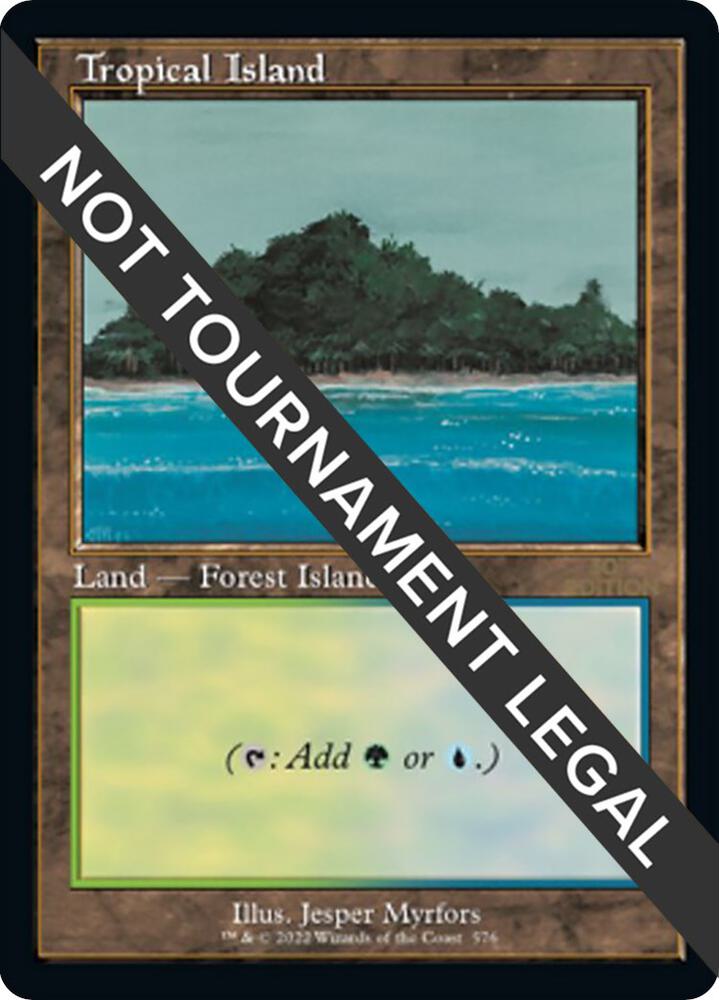 Tropical Island Retro Frame 576 (30th Anniversary Edition)  | Good Games Adelaide SA