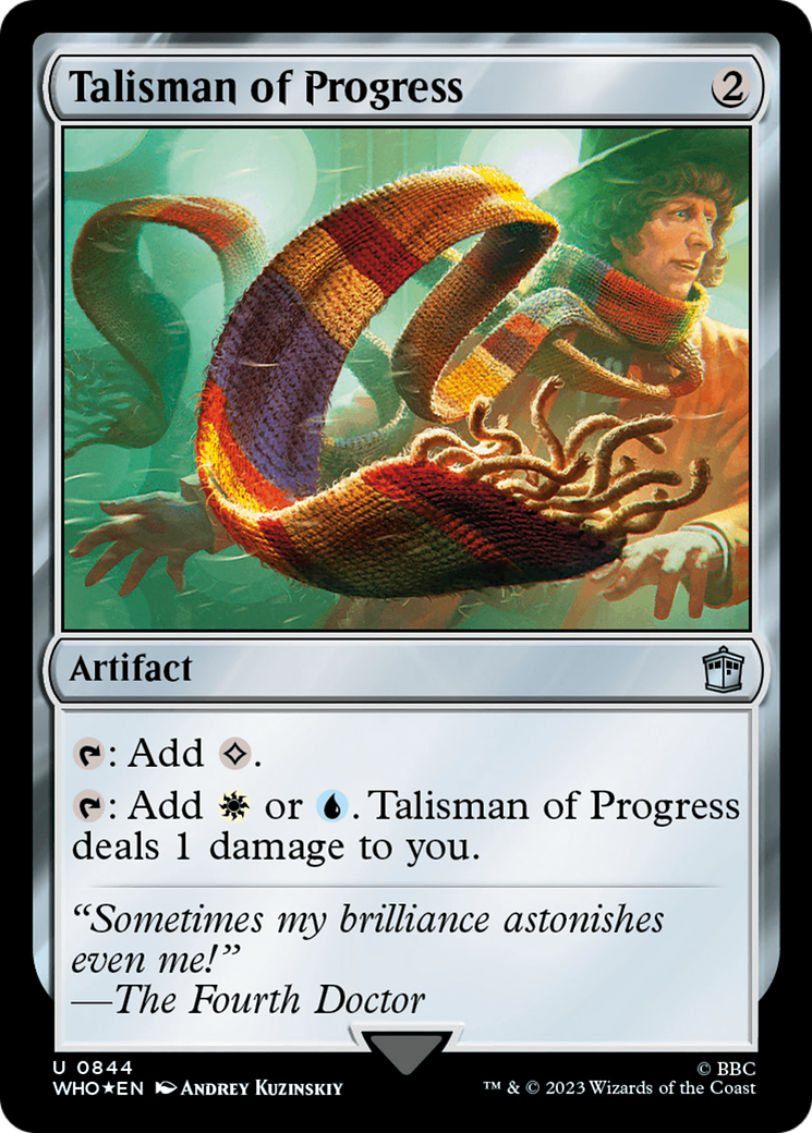 Talisman of Progress (Surge Foil) [Doctor Who] | Good Games Adelaide SA