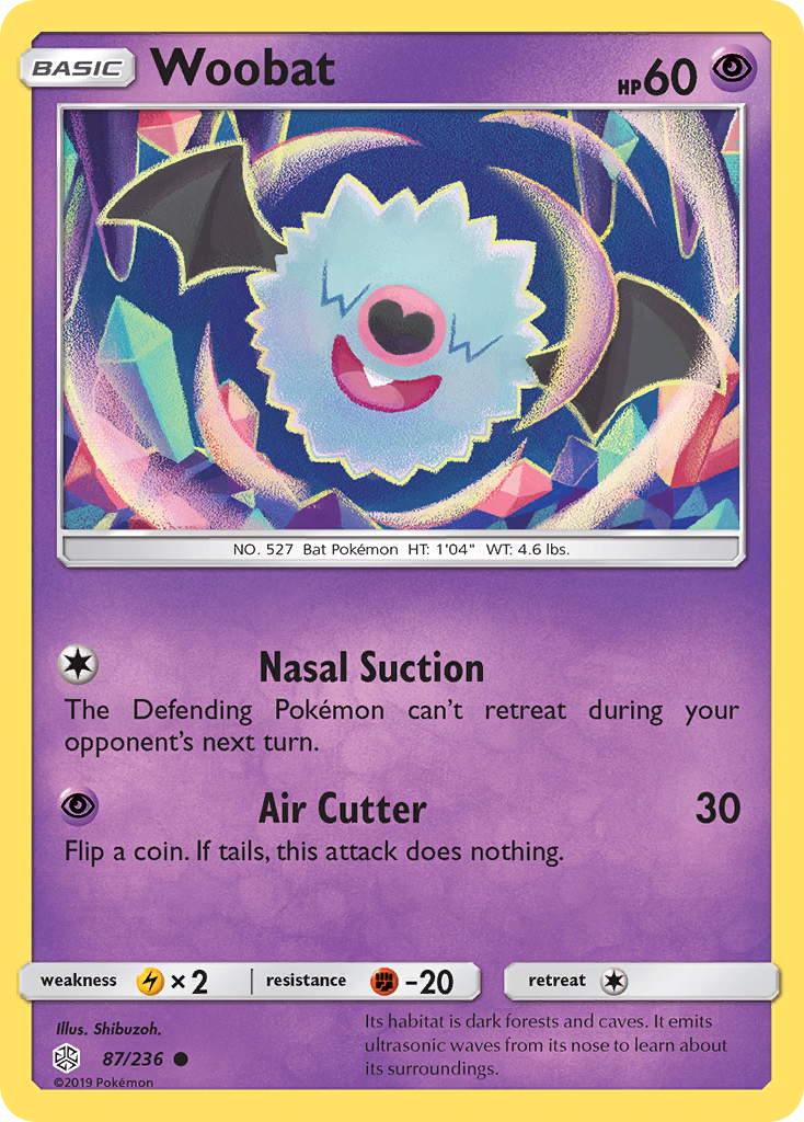 Woobat (87/236) [Sun & Moon: Cosmic Eclipse] | Good Games Adelaide SA