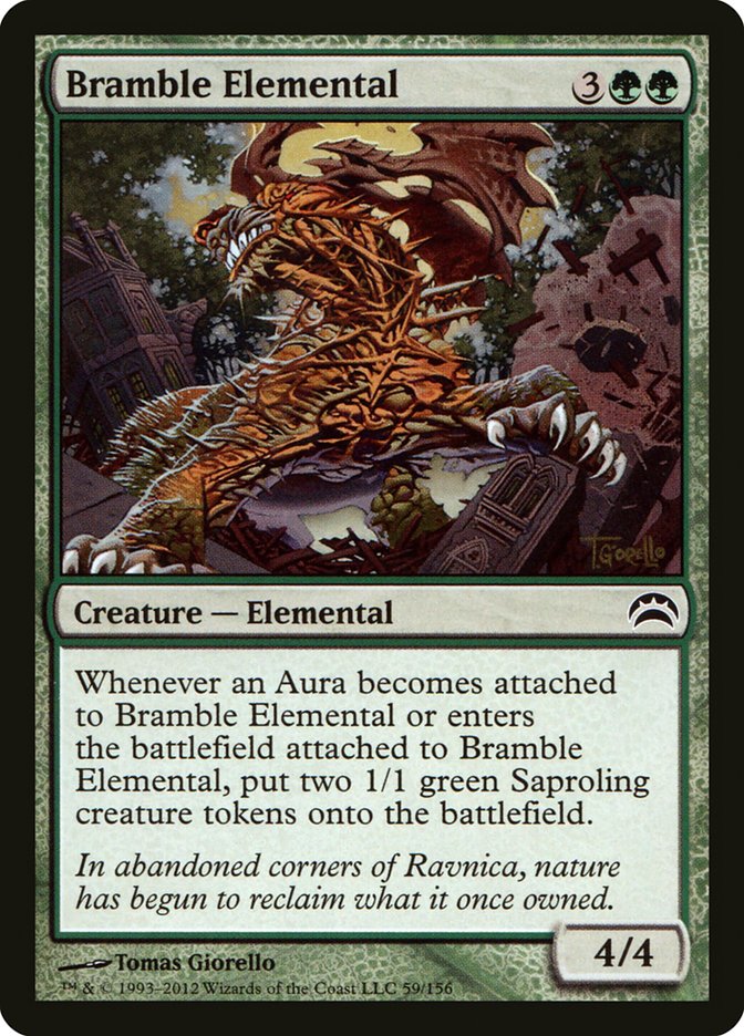 Bramble Elemental [Planechase 2012] | Good Games Adelaide SA