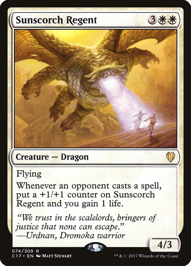 Sunscorch Regent [Commander 2017] | Good Games Adelaide SA