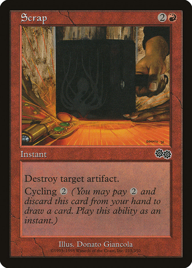 Scrap 213 (Urza's Saga)  | Good Games Adelaide SA