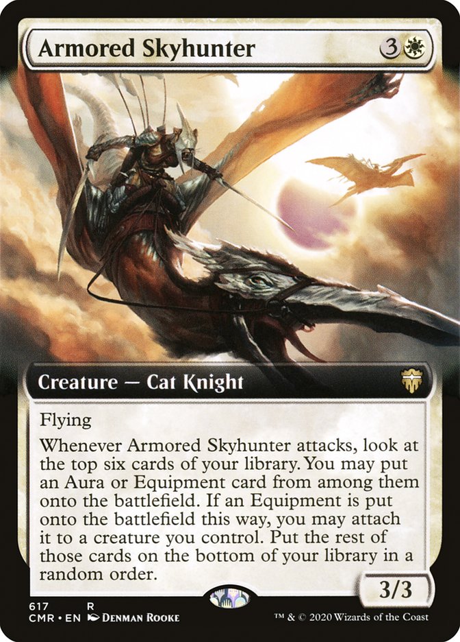 Armored Skyhunter (Extended Art) [Commander Legends] | Good Games Adelaide SA