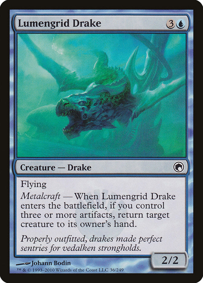 Lumengrid Drake [Scars of Mirrodin] | Good Games Adelaide SA