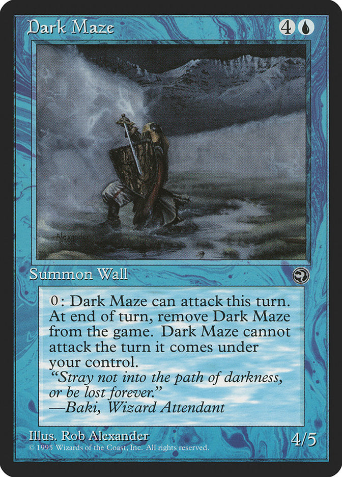 Dark Maze (Baki Flavor Text) [Homelands] | Good Games Adelaide SA