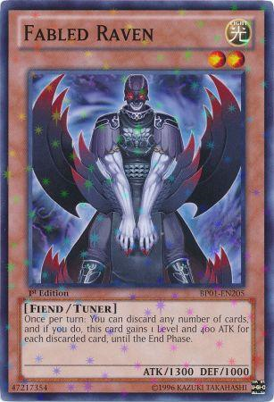 Fabled Raven [BP01-EN205] Starfoil Rare | Good Games Adelaide SA
