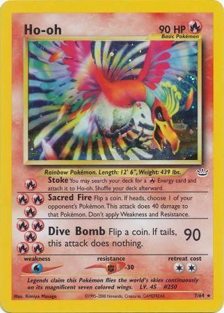 Ho-oh (7/64) [Neo Revelation Unlimited] | Good Games Adelaide SA