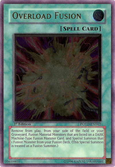Overload Fusion [POTD-EN042] Ultimate Rare | Good Games Adelaide SA