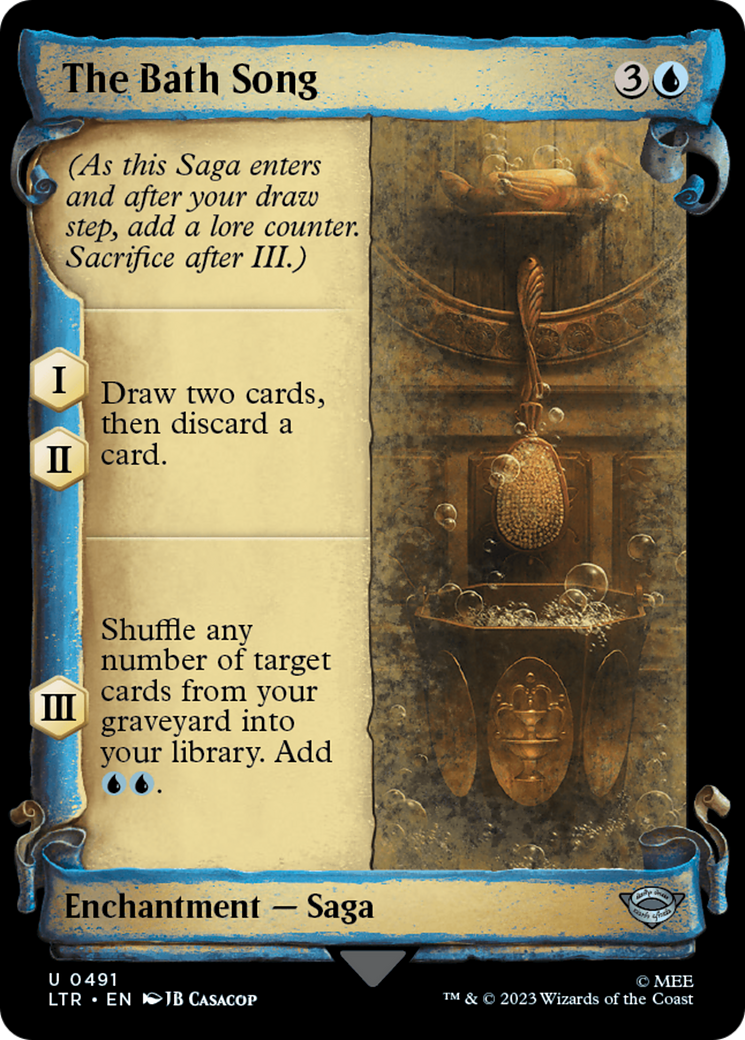 The Bath Song [The Lord of the Rings: Tales of Middle-Earth Showcase Scrolls] | Good Games Adelaide SA