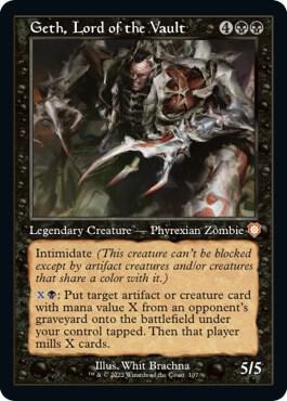 Geth Lord of the Vault Retro Frame 107 (Commander: The Brothers' War)  | Good Games Adelaide SA